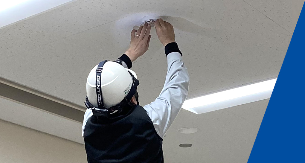 作業中の写真